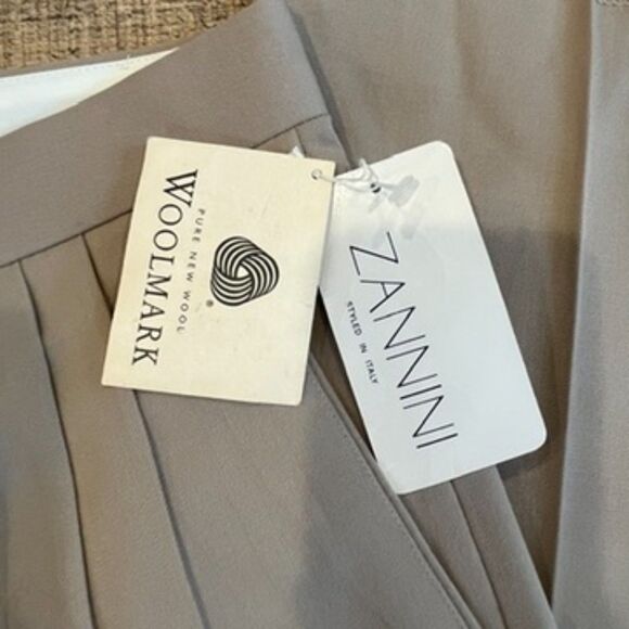 Vintage Zannini Deadstock Men's Dress Pants Size 31 x 35 Unhemmed NEW - Picture 9 of 11